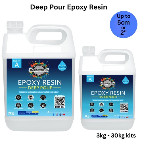 Crystal clear deep pour - pour, epoxy