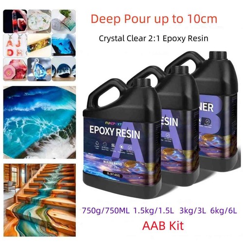 Deep pour clear epoxy - pour, resin