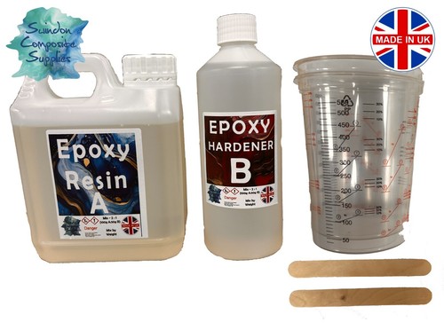 Clear epoxy resin craft - epoxy,