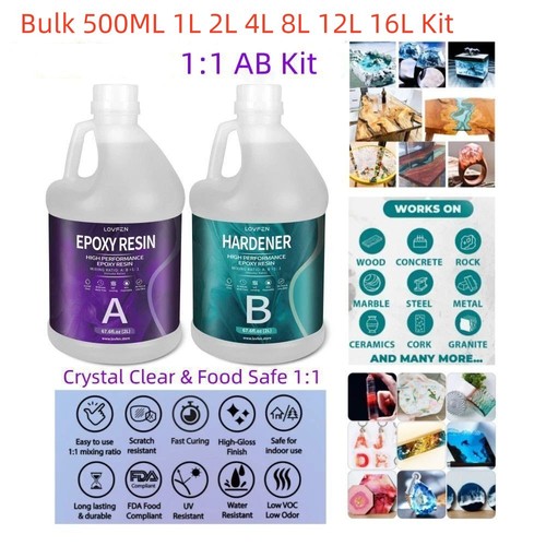 Crystal clear epoxy resin - crystal,