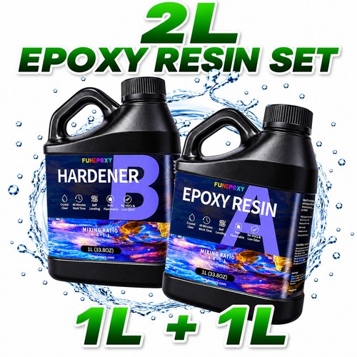 Epoxy resin kit - 2l,
