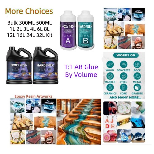 Ratio clear epoxy resin - -,