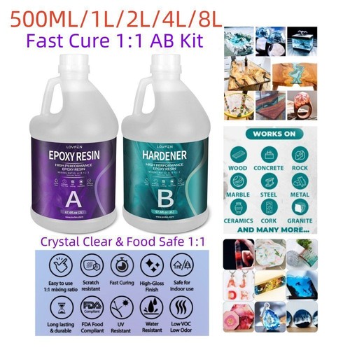 Crystal clear epoxy resin - clear,