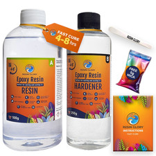750g Fast Cure Epoxy Resin Kit